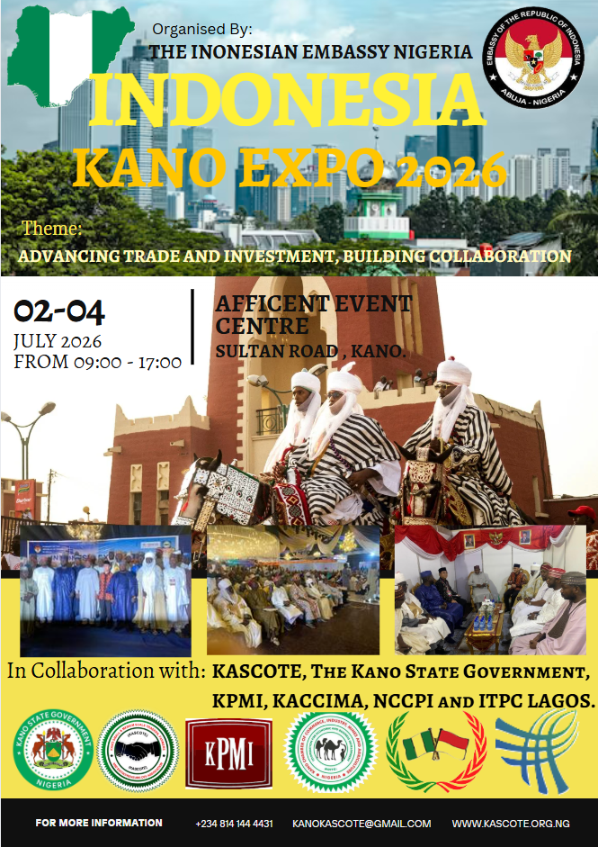 Indonesia-kano tade expo 2026 flyer